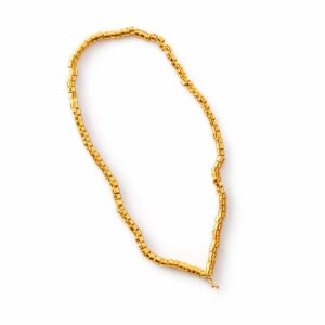 Gold Plated Lock Beads