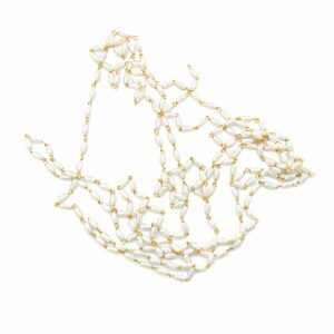 oval moti chain