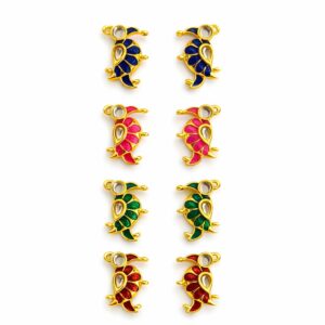 parrot shape ad kundan